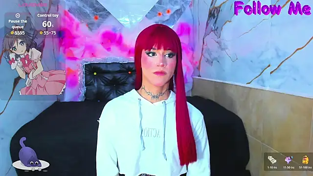 Snapshot of Aleska_GATE chatting on 10-27-25, 08:35 Aleska GATE online show from 10-27-25, 08:35