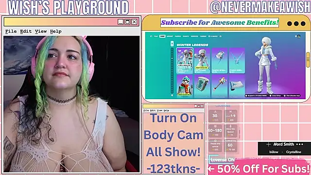 nevermakeawish online show from 02-25-26, 04:38