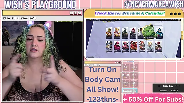 nevermakeawish online show from 03-11-26, 01:39