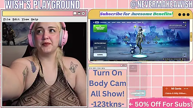 nevermakeawish online show from 04-04-26, 02:25