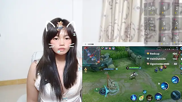 Snapshot of Duolamei chatting on 11-22-25, 02:27 Duolamei online show from 11-22-25, 02:27