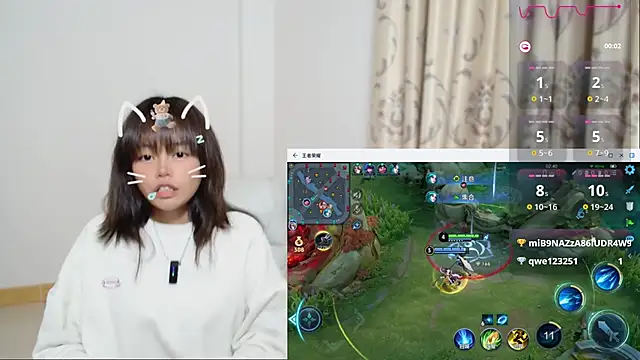 Snapshot of Duolamei chatting on 12-02-25, 01:28 Duolamei online show from 12-02-25, 01:28