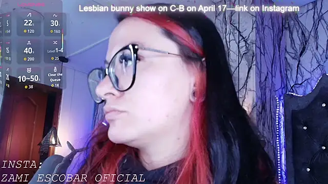 Zami Escobar of online show from 04-13-26, 06:35