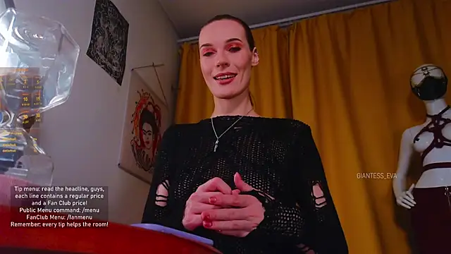 Giantess Eva online show from 11-25-25, 06:19