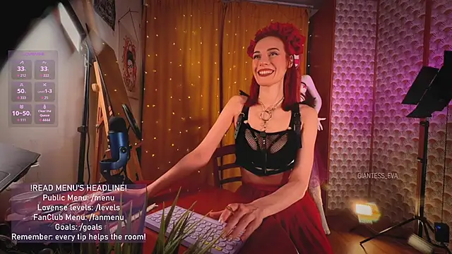 Giantess Eva online show from 04-12-26, 05:51