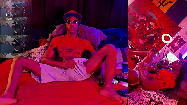 BlackLewdSpidey online show from 01-19-25, 05:28