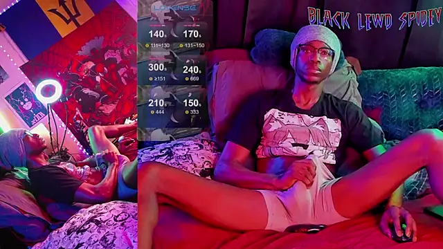 BlackLewdSpidey online show from 02-02-25, 05:26