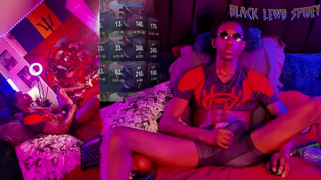 BlackLewdSpidey online show from 02-04-25, 07:40