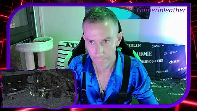 Gamerinleather online show from 10-31-25, 04:41