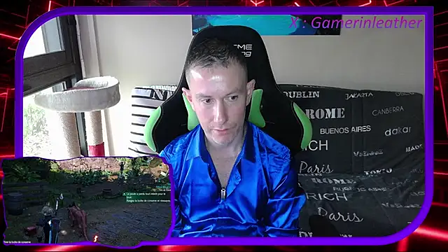 Gamerinleather online show from 11-01-25, 09:11