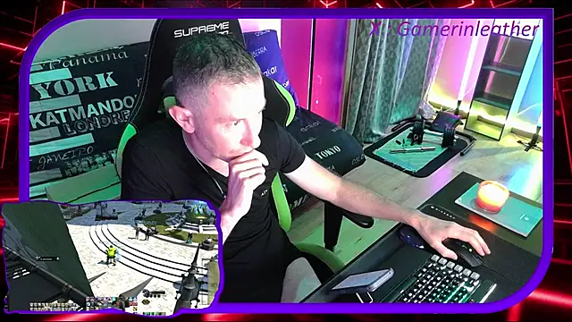 Gamerinleather online show from 11-01-25, 09:17