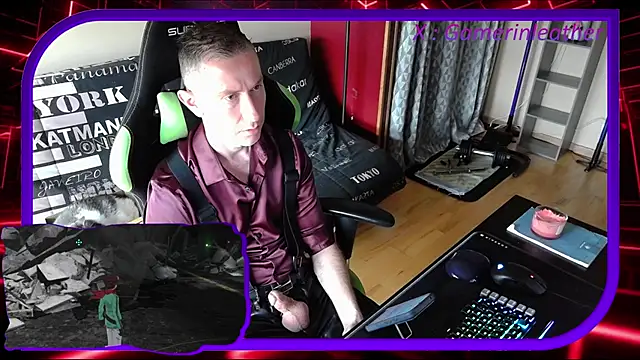 Gamerinleather online show from 11-02-25, 09:22
