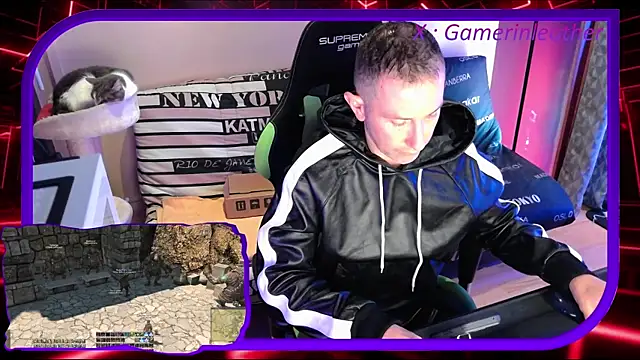 Gamerinleather online show from 11-03-25, 07:04