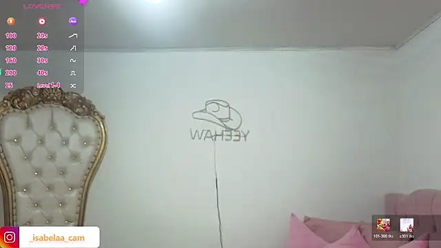 Snapshot of ISABELA_TAY chatting on 07-22-26, 11:35 ISABELA TAY online show from 07-22-26, 11:35