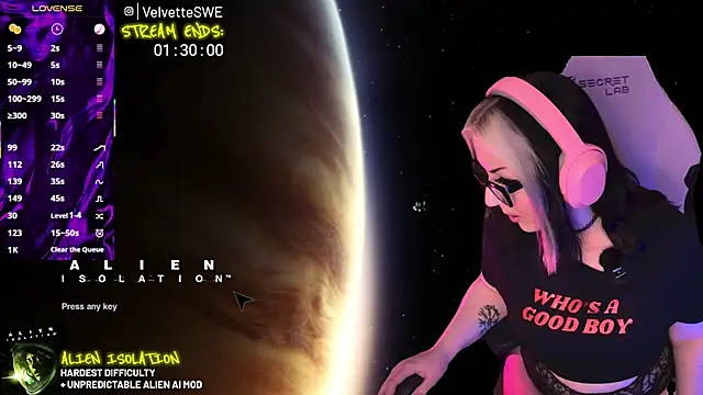 Snapshot of VelvetteSWE chatting on 05-30-26, 08:06 VelvetteSWE online show from 05-30-26, 08:06