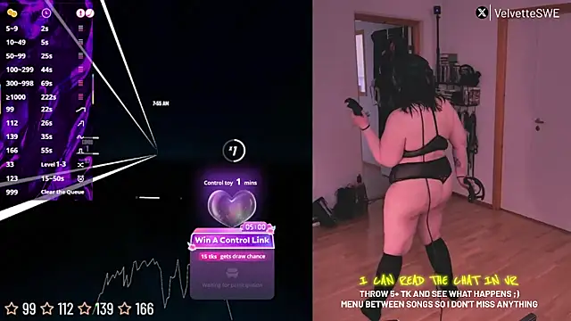 Snapshot of VelvetteSWE chatting on 06-19-26, 05:56 VelvetteSWE online show from 06-19-26, 05:56