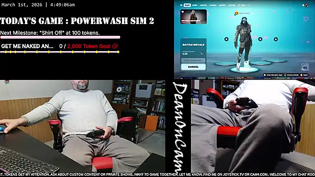 DeanonCam online show from 03-01-26, 10:50
