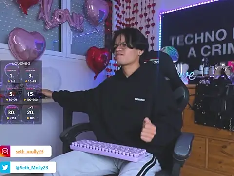 Snapshot of Seth_Molly chatting on 02-13-26, 02:35 Seth Molly online show from 02-13-26, 02:35