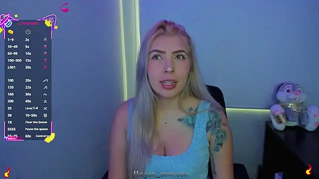 Megan sexrosse online show from 03-18-26, 08:45