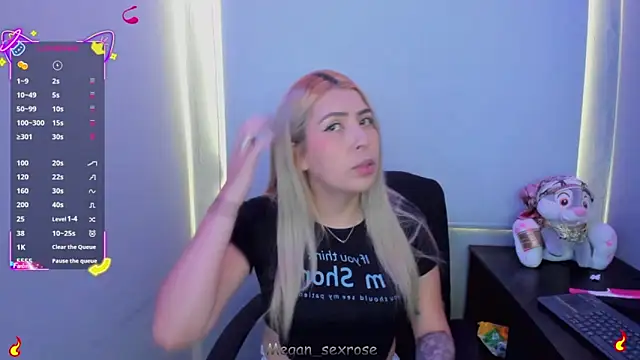 Megan sexrosse online show from 04-09-26, 07:08