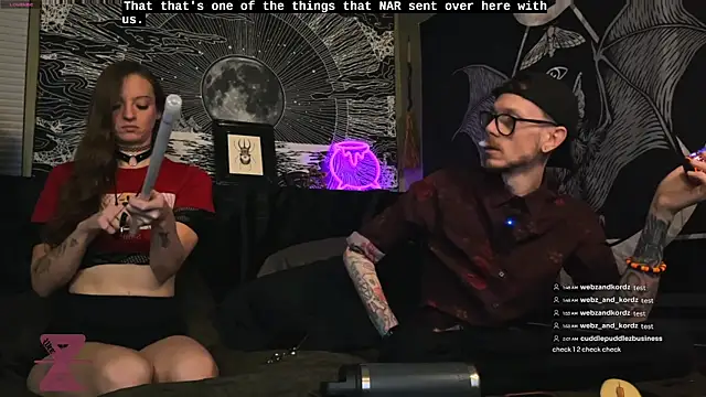 webzandkordz online show from 07-08-26, 08:08
