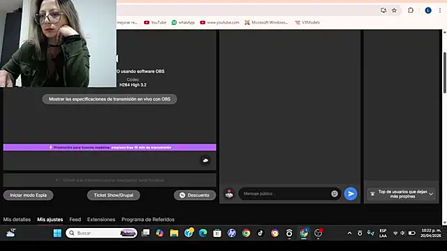 VALELUXX online show from 04-21-26, 03:24