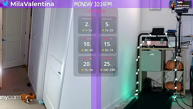 MilaValentina online show from 01-28-25, 03:15