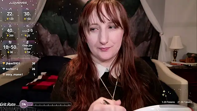 Snapshot of WickedAphrodite chatting on 01-27-25, 01:26 WickedAphrodite online show from 01-27-25, 01:26