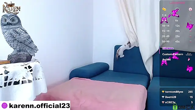 karen sofia  online show from 03-08-25, 02:34