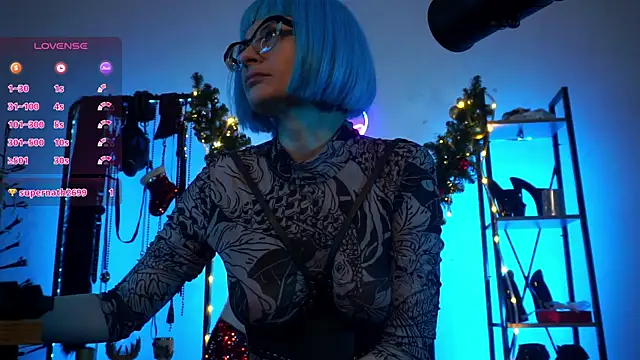 CyberXGoddess online show from 12-18-25, 01:22