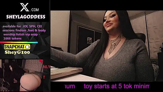 Snapshot of sheylagoddess11 chatting on 03-24-26, 05:45 sheylagoddess11 online show from 03-24-26, 05:45