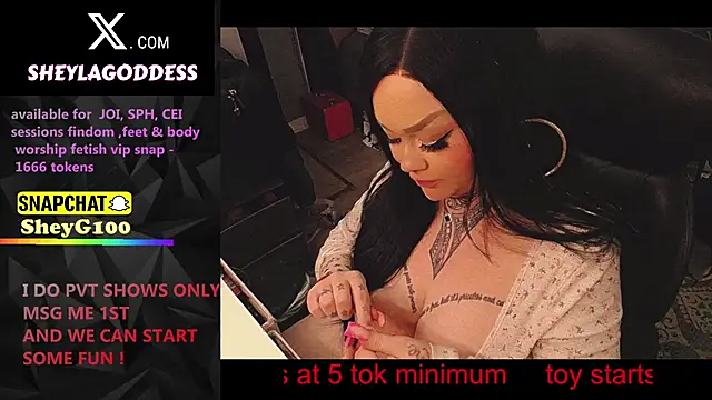 Snapshot of sheylagoddess11 chatting on 03-27-26, 01:00 sheylagoddess11 online show from 03-27-26, 01:00