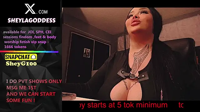 Snapshot of sheylagoddess11 chatting on 03-30-26, 01:12 sheylagoddess11 online show from 03-30-26, 01:12