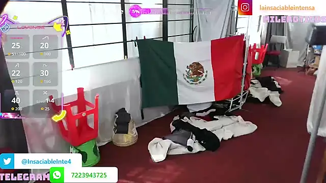 LaInsaciableIntensa online show from 11-13-25, 05:01