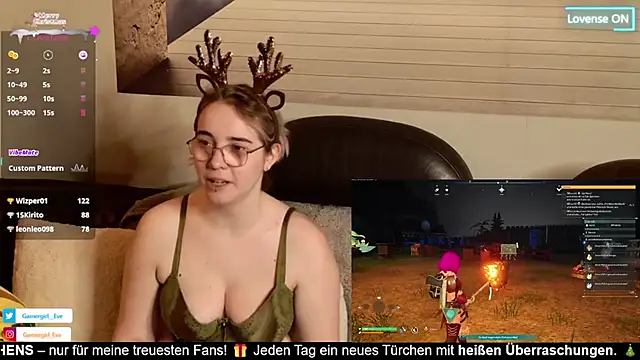 Snapshot of GamerGirl_Eve chatting on 12-08-24, 12:18 GamerGirl Eve online show from 12-08-24, 12:18
