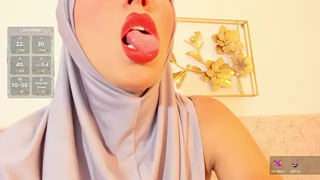 Snapshot of hanajameela chatting on 05-21-26, 12:45 hanajameela online show from 05-21-26, 12:45