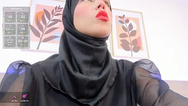 Snapshot of hanajameela chatting on 07-09-26, 01:04 hanajameela online show from 07-09-26, 01:04