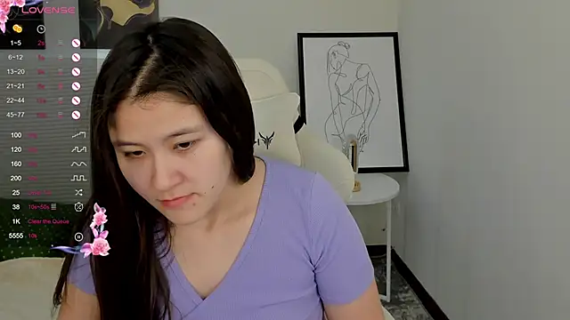 Riz girl online show from 02-25-25, 01:28