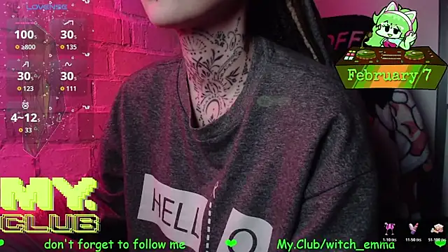 Witch Emma online show from 02-07-26, 07:01