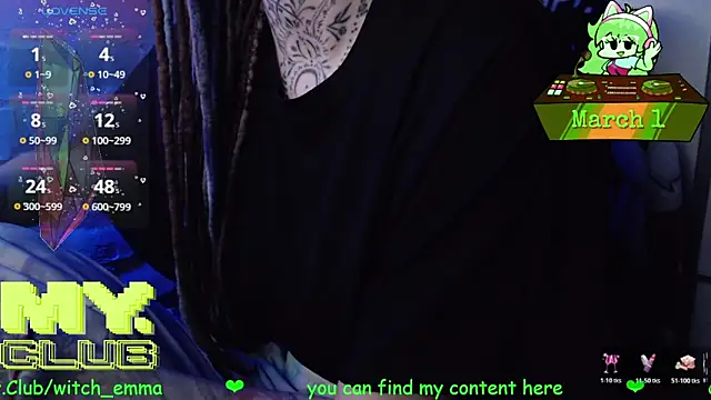 Witch Emma online show from 03-01-26, 09:00