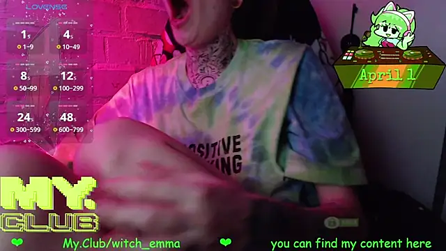 Witch Emma online show from 04-01-26, 01:52