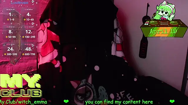 Witch Emma online show from 04-19-26, 06:10