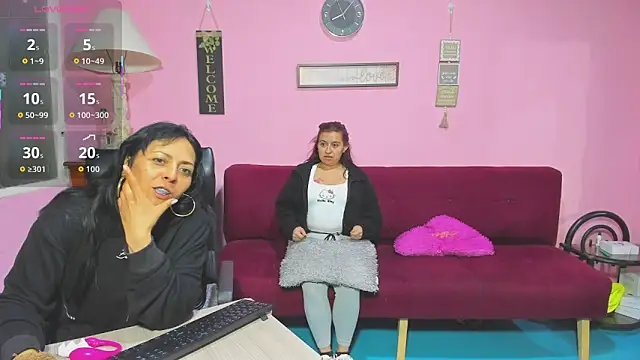 lesbiancuple online show from 10-13-25, 01:05