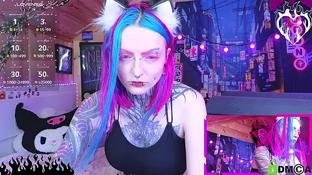 Snapshot of NekoCyber chatting on 07-29-26, 04:43 NekoCyber online show from 07-29-26, 04:43