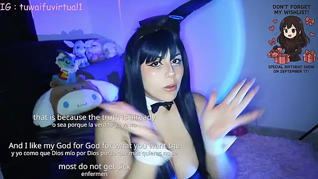 TuWaifuVirtual1 online show from 09-11-25, 12:55