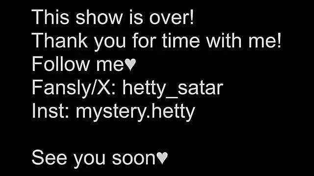 Snapshot of Hetty_satar chatting on 01-30-25, 01:44 Hetty satar online show from 01-30-25, 01:44